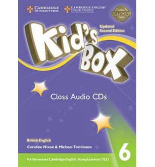  Kid's Box Updated 2nd Edition 6 Class Audio CDs (4)