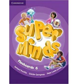  Super Minds 6 Flashcards (Pack of 98)