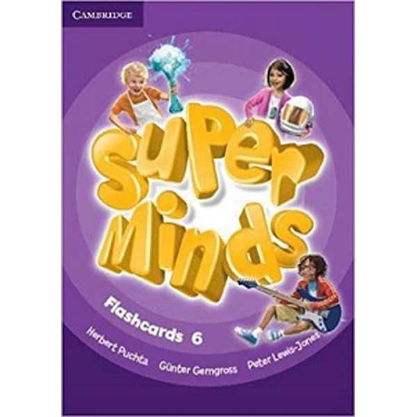  Super Minds 6 Flashcards (Pack of 98)