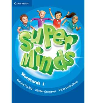  Super Minds 1 Wordcards (Pack of 90)