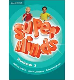  Super Minds 3 Wordcards (Pack of 83)