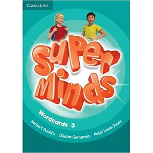  Super Minds 3 Wordcards (Pack of 83)