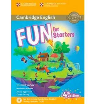 Fun for 4th Edition Starters Student's Book with Online Activities with Audio