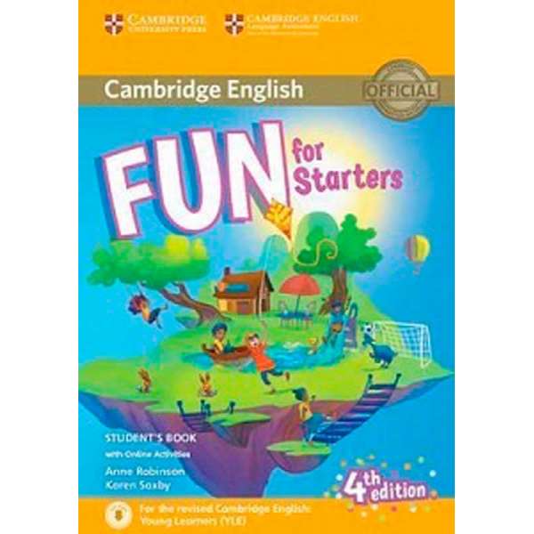 Fun for 4th Edition Starters Student's Book with Online Activities with Audio