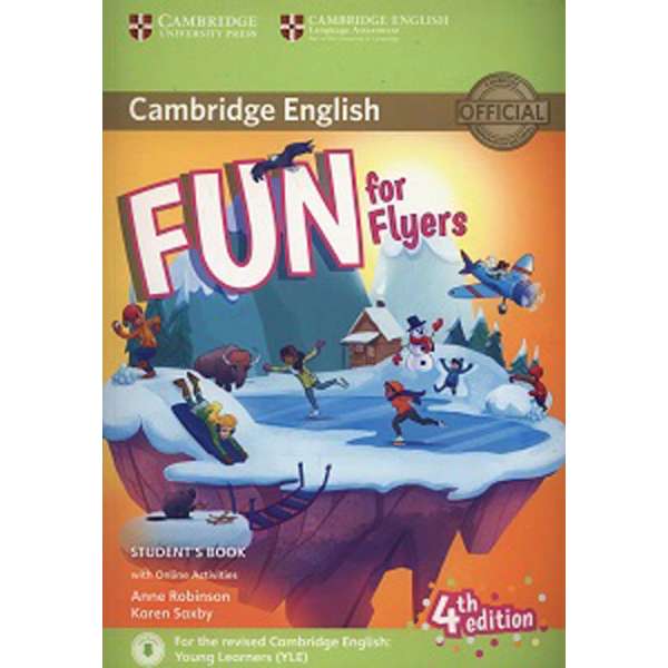 Fun for 4th Edition Flyers Student's Book with Online Activities with Audio