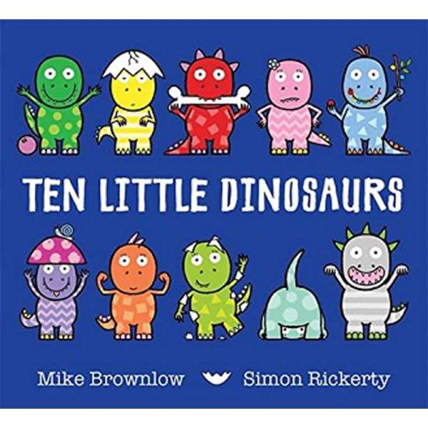  Ten Little: Dinosaurs