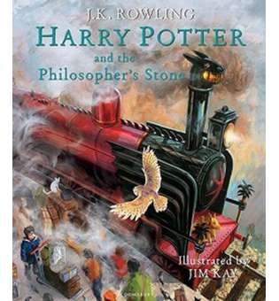  Harry Potter 1 Philosopher's Stone Illustrated Edition [Hardcover]