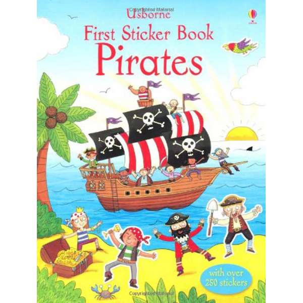  First Sticker Book: Pirates