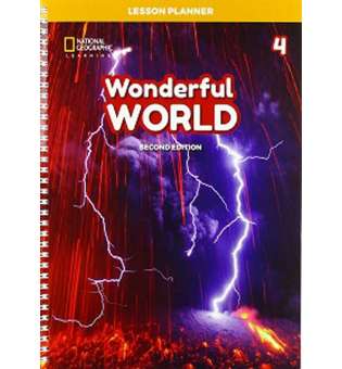  Wonderful World 2nd Edition 4 Lesson Planner with Class Audio CDs, DVD and TR CD-ROM