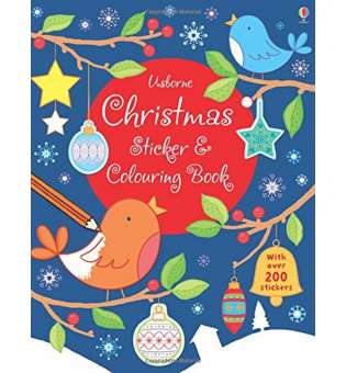  Sticker and Colouring Book: Christmas 