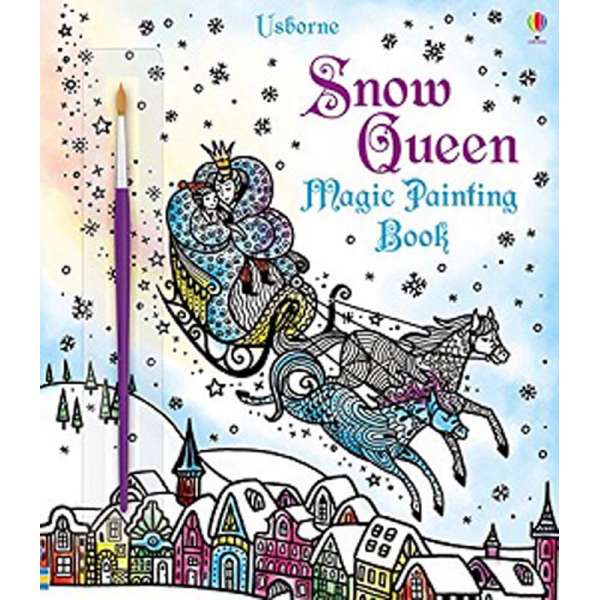  Magic Painting Book: Snow Queen