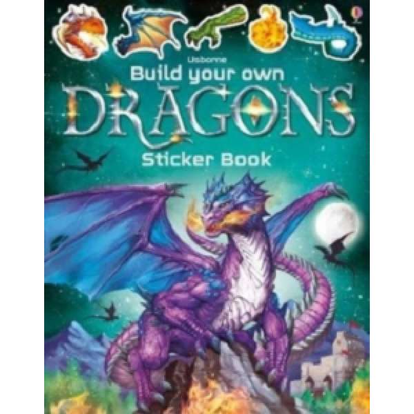  Build Your Own Dragons Sticker Book
