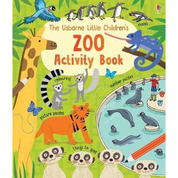  Little Children's Zoo Activity Book