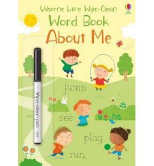  Little Wipe-Clean Word Book: About Me