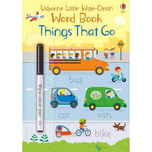  Little Wipe-Clean Word Book: Things That Go