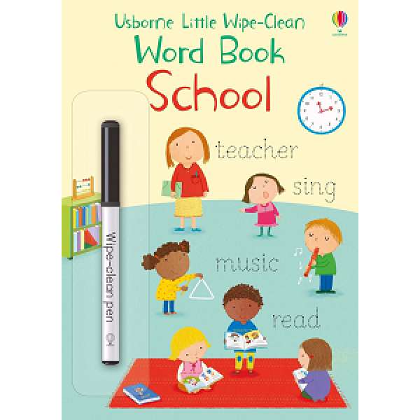  Little Wipe-Clean Word Book: School