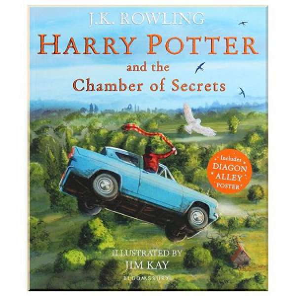  Harry Potter 2 Chamber of Secrets Illustrated Edition [Paperback]
