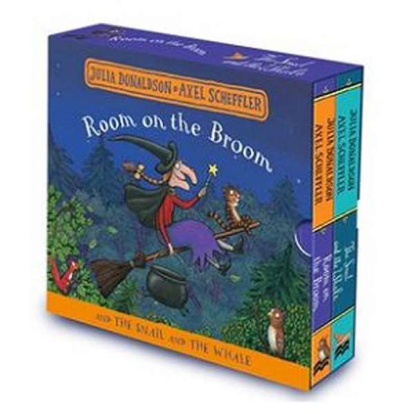  Room on the Broom and The Snail and the Whale Board Book Gift Slipcase