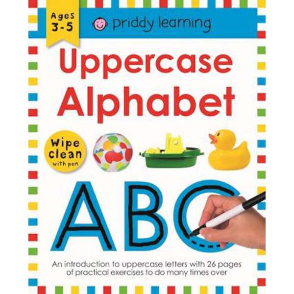  Wipe-Clean Workbook: Uppercase Alphabet (Paperback)