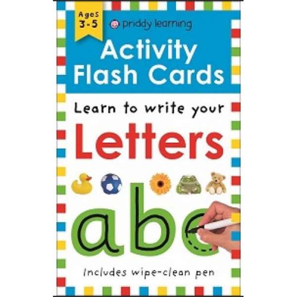Activity Flash Cards Letters