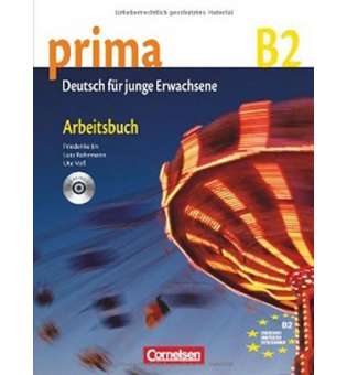  Prima-Deutsch fur Jugendliche 6 (B2) Arbeitsbuch+CD