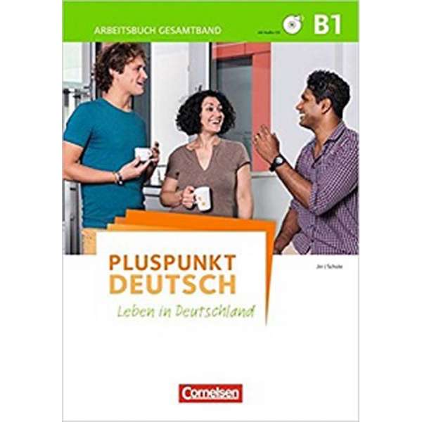  Pluspunkt Deutsch NEU B1 Arbeitsbuch mit CDs und Lösungsbeileger