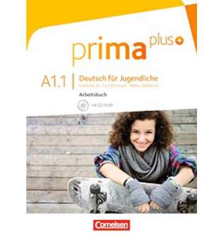  Prima plus A1/1 Arbeitsbuch mit CD-ROM/mit Audios Online