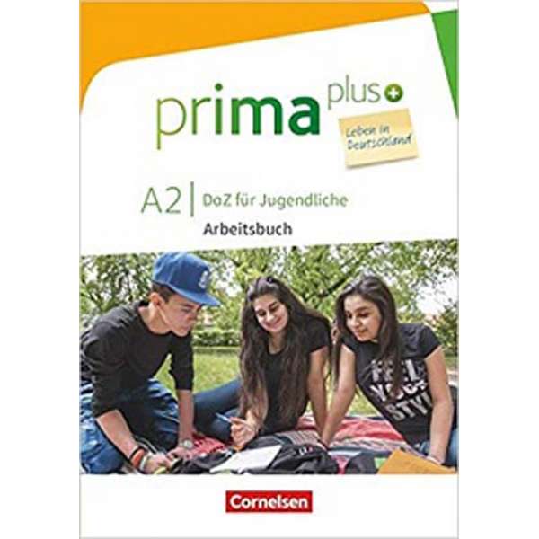  Prima plus A2 Leben in Deutschland Arbeitsbuch mit MP3-Download und Lösungen