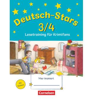  Stars: Deutsch-Stars 3/4 Lesetraining für Krimifans