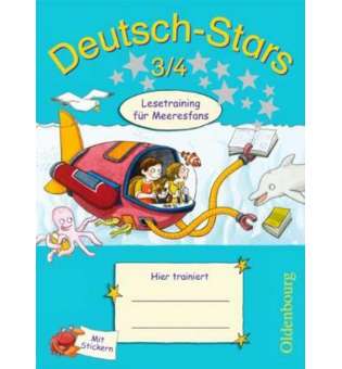  Stars: Deutsch-Stars 3/4 Lesetraining für Meeresfans