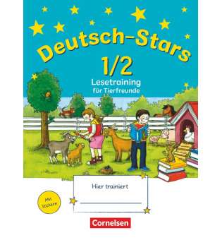  Stars: Deutsch-Stars 1/2 Lesetraining Tierfreunde