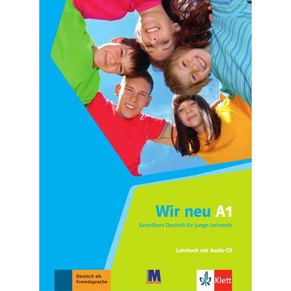  WIR neu A1 Lehrbuch mit Audio-CD Підручник 