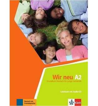  WIR neu A2 Lehrbuch mit Audio-online Підручник 