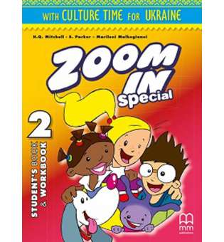  Zoom in 2 SB+WB with CD-ROM with Culture Time for Ukraine