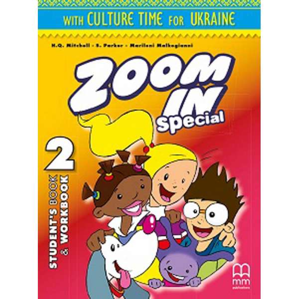  Zoom in 2 SB+WB with CD-ROM with Culture Time for Ukraine