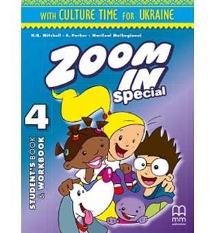 Zoom in 4 SB+WB with CD-ROM with Culture Time for Ukraine