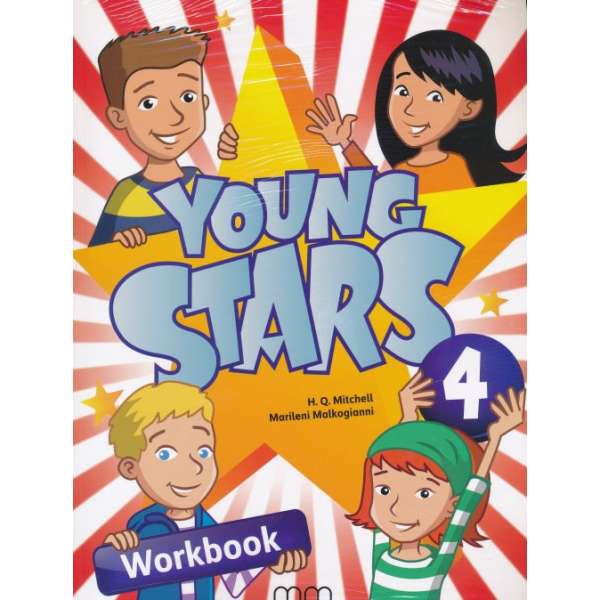  Young Stars 4 Workbook with CD