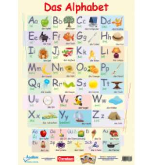  Cornelsen Das Alphabet (плакат)