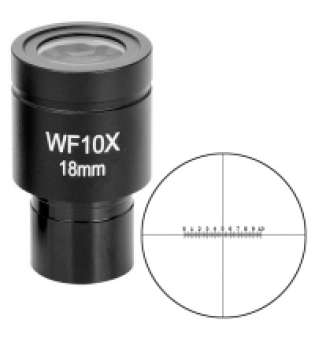 Окуляр SIGETA WF 10x / 18мм (мікрометричний)