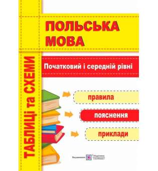 Польська мова. Таблиці та схеми. Початковий і середній рівні 