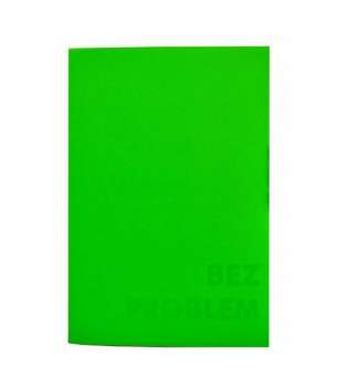 Блокнот крафтові сторінки 147x210 мм Зелений BEZ PROBLEM