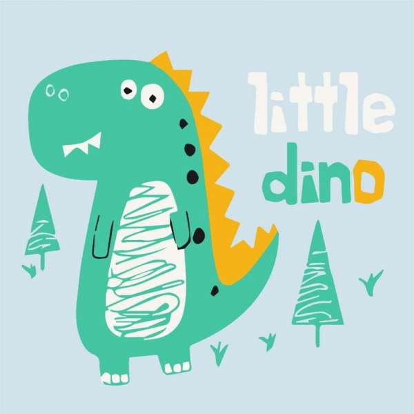 Набір для розпису Little dino 30*30 см