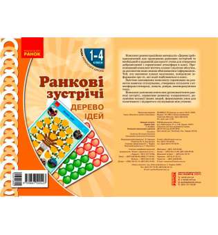 НУШ Ранкові зустрічі. Плакат. Дерево ідей 1-4 кл.