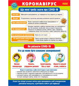 КНП Профілактика короновірусної інфекції в закладі загальної середньої освіти