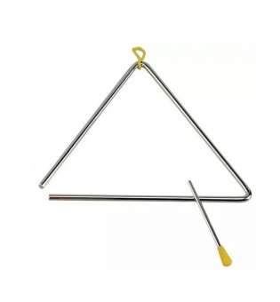 Металевий музичний трикутник 15см, 6 дюймів