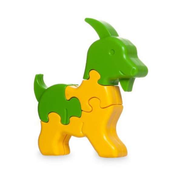 Іграшка розвиваюча: 3D пазли Коза (1шт.) - 8 ел.