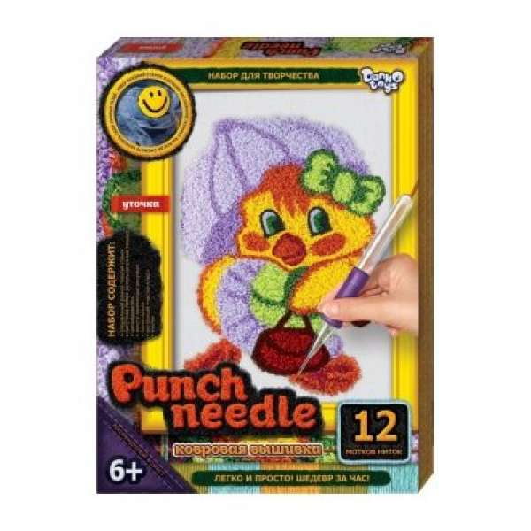 Килимова вишивка Punch needle: Каченя PN-01-03