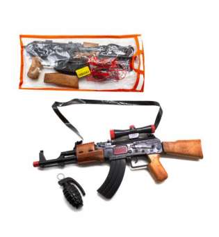 Автомат-трещетка AK-47 з гранатою