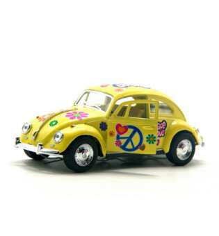 Машинка KINSMART "Volkswagen Beetle" (жовта)