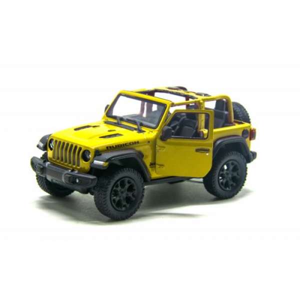 Машинка KINSMART Jeep Wrangler (жовтий)